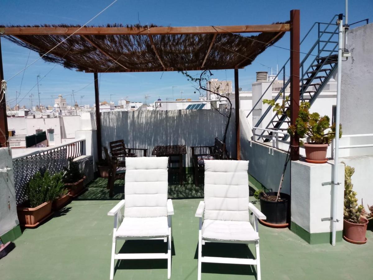 Pension Espana กาดิซ ภายนอก รูปภาพ